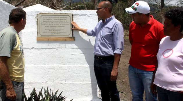 Alcalde José Mujica, anunció que con esta capilla buscan convertir el espacio en devoción y punto turístico