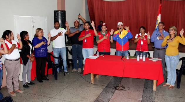 Los equipos de trabajo fueron juramentados Ángel Almerón, Presidente de IADEMI , aportó la información