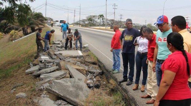 El alcalde supervisó el inicio de la obra