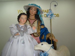 La imagen de la Virgen ya se encuentra en el templo parroquial