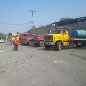 Alcaldía de Independencia estableció un convenio con conductores de camiones cisternas privados del municipio La Trinidad.