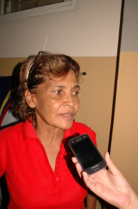Isabel Montañez  presidenta de Imamujer