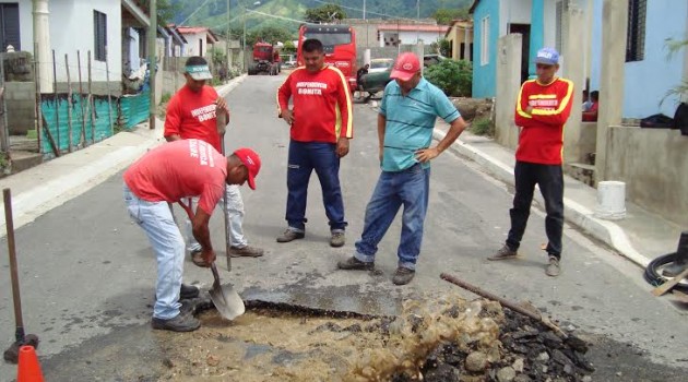Los trabajos se vienen realizando en las diferentes comunidades de Independencia